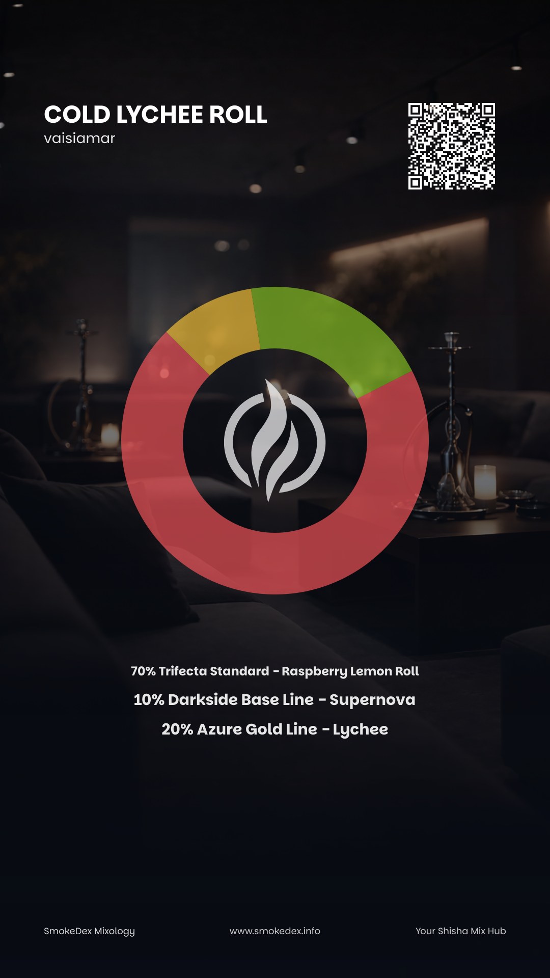 Full Graphic Cold Lychee Roll