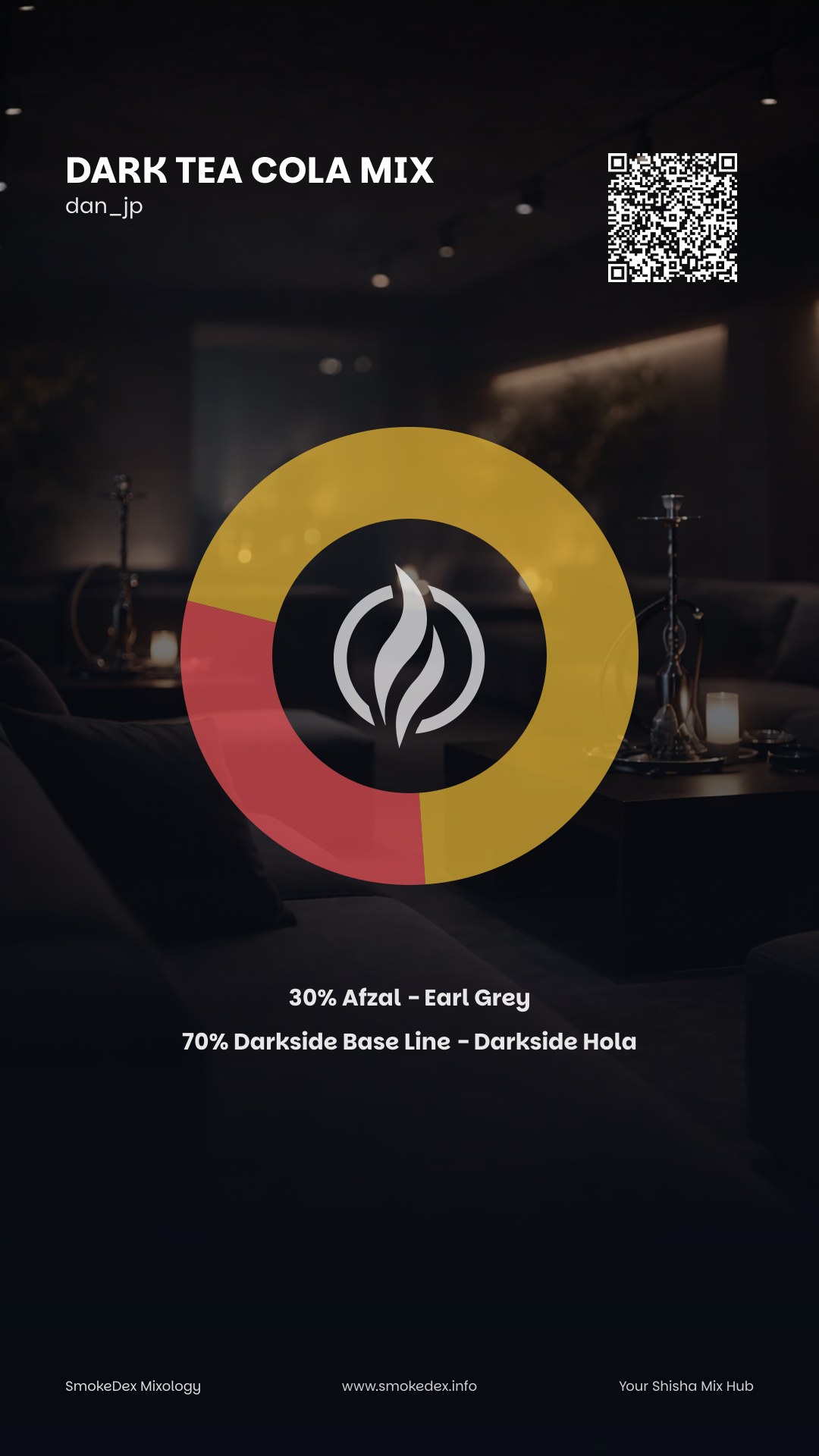 Full Graphic Dark Tea Cola Mix