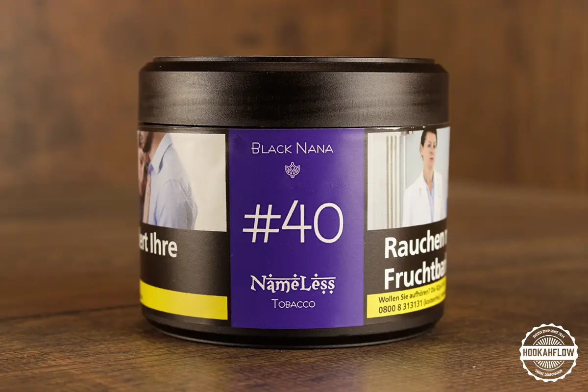 Nameless Hookah Tobacco - Black Nana & Flavors